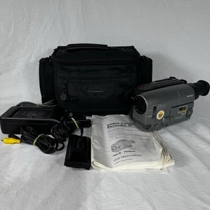 Sony Handycam Bundle CCD-TRV21 Video 8 24X Steady Shot Camcorder + Extras TESTED - Picture 1 of 24