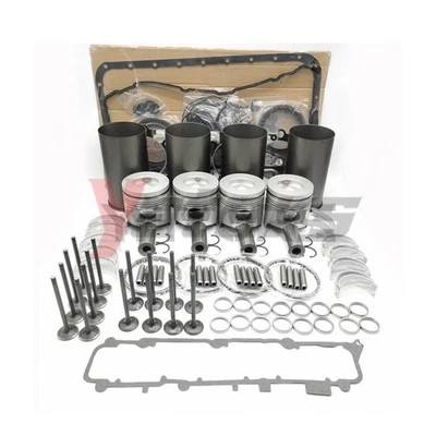 4HK1 4HK1T Engine Overhaul Rebuild Kit For Isuzu NPR NQR NRR 5.2L Hitachi - Image 1 of 4