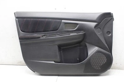 Cubierta de embellecedor del panel de puerta delantero izquierdo del conductor LH 2015-2019 Subaru WRX STI 15-19 Foto 1 de 4