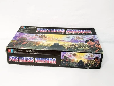 De colección Fortress America Milton Bradley Gamemaster 1986 98% contado y completo Foto 1 de 4