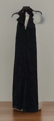 Mono para mujer Alice + Olivia negro sin mangas cuello con cremallera trasera de una pieza talla 2 Foto 1 de 3