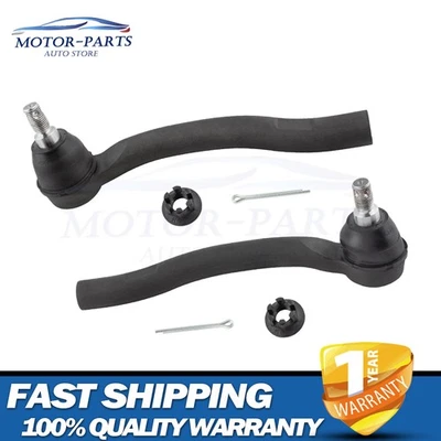 Front Outer Tie Rod Ends Pair For 2009 2010 2011 2012 2013 Acura MDX ZDX Pilot Foto 1 de 4