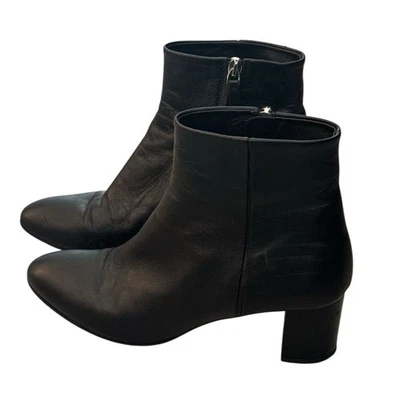 Theory Block 60 черный ботильоны сделано в Италии ботинок молнии - размер 40 (8,5) - Изображение 1 из 3