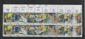 US SCOTT #1489-1498 JUMBO PLATE BLOCK OF 20 MNH TAKE A LQQK! - Bild 1 von 1