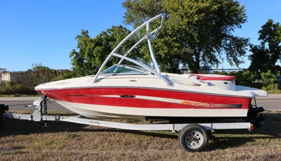 Sea Ray 195 Sport with Trailer - NO Engine Mechanics Special Bowrider No Reserve - Image 1 of 4