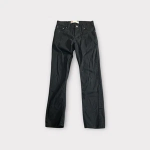 Levi Strauss 511 Slim Black Denim Jeans Women’s Size 14 Regular - Foto 1 di 8