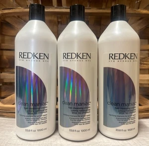 3 - REDKEN Clean Maniac Hair Cleansing Cream 33.8 Each - Picture 1 of 1