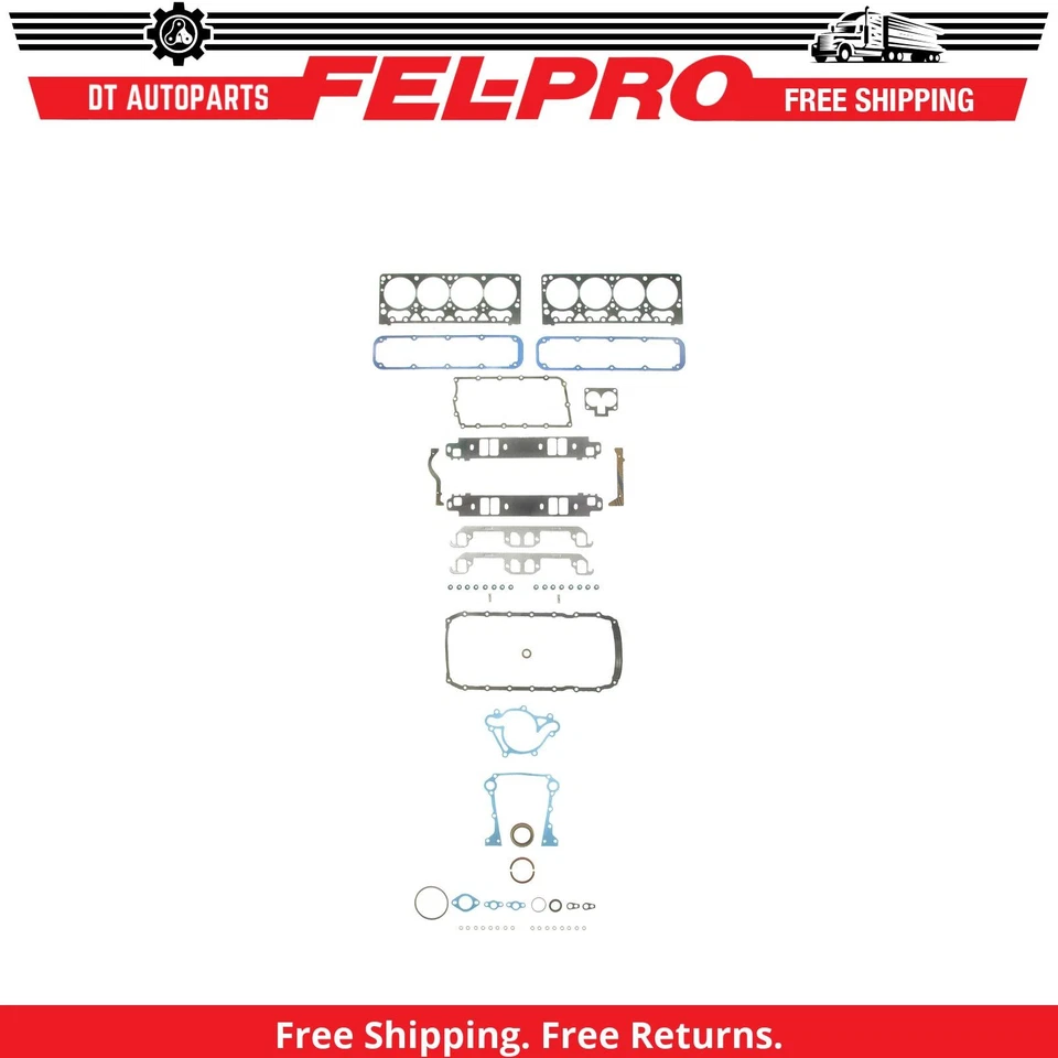 Juego de juntas de motor Fel-Pro de 5,2 L V8 para Dodge W250 1992-1993 Foto 1 de 1
