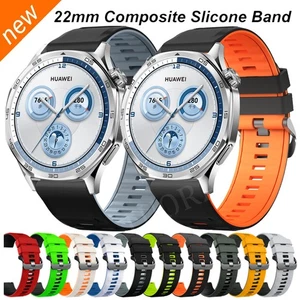 22mm Silicone Watch Band For Huawei Watch GT 6 6 Pro 46mm Strap GT5 GT4 GT3 GT2 - Picture 1 of 73