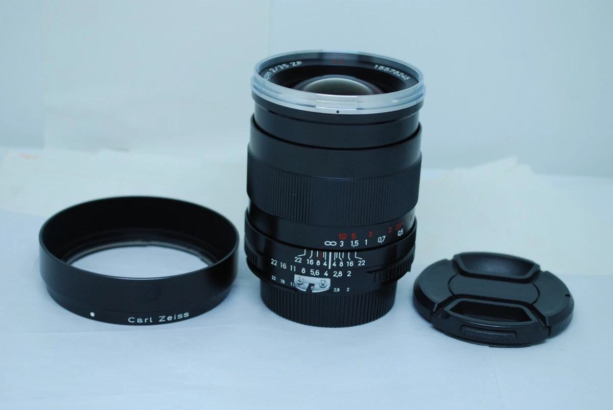 Carl zeiss 35 3.4 ニコン用 ZEISS Distagon T* Nikon F 35mm Focal Camera Lenses for sale | eBay
