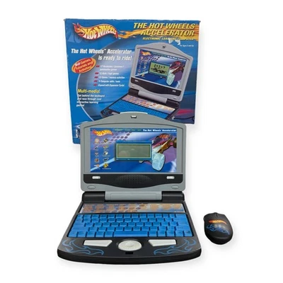 Винтажный электрический обучающий компьютер 2001 The Hot Wheels Accelerator с коробкой - Изображение 1 из 4