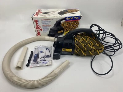 Dirt Devil 500 Series Hand Held Vacuum 25ft Cord DD520 Yellow Works Tested - Image 1 of 4
