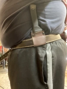 IWB Trageschlaufe nur für Cold Steel Recon Tanto Leder - Bild 1 von 3
