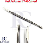 Manicure Pedicure Cuticle Gouges Pusher Skin Remover Nails Cleaner Ct02 Curved