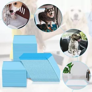More details for 50-200x 60x90cm large puppy training pads toilet pee wee mats pet dog absorbent