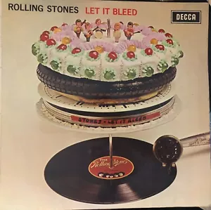 Rolling Stones Let it Bleed 1969 Uk Boxed Decca Vinyl Lp Skl 5025 With inner - Picture 1 of 4
