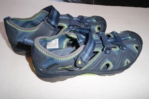 Merrell Hydro Hiker Sandals Boys 4M Blue Water Shoes MY53375 Hiking River Trail - Picture 1 of 10