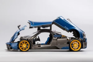 para KengFai PARA Pagani Para Huayra Para Dinastia Azul Fibra de Carbono LTD MODELO 1:12 - Imagen 1 de 12