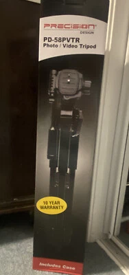Precision Design PD-58PVTR  Photo/Video Tripod with Case Shipping May Vary - Image 1 of 2