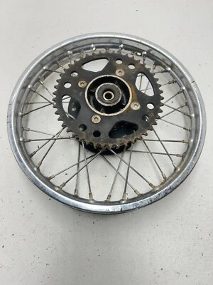 86 1986 Honda XR80R Xr 80 R OEM небольшое колебание задний обод колеса ступица 14 x 1,6 - Изображение 1 из 4