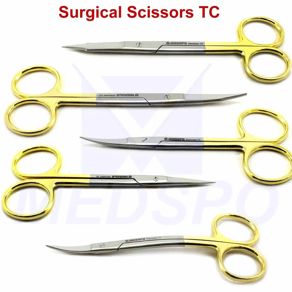 Tijeras dentales Goldman Fox TC disección tejido blando sutura gingival cizalla de iris Foto 1 de 1