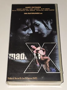 MADAME X GARY ESTRADA VHS FILIPINO MOVIE VIVA VIDEO TAPE PHILIPPINES CINEMA VTG - Picture 1 of 11