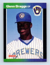1989 Donruss Glenn Braggs Milwaukee Brewers #103