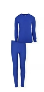 Athletic Works Blue Boys Thermal Underwear Set XXL (18) - Picture 1 of 1