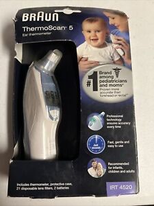 Braun ThermoScan 5 Ear Thermometer IRT4520