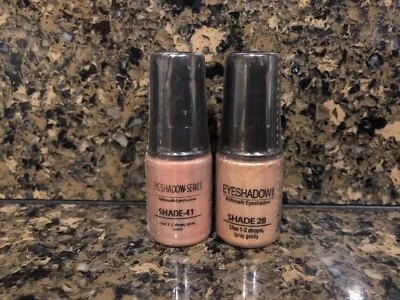 NUEVO AERÓGRAFO LUMINESS MAQUILLAJE SOMBRA DE OJOS MINERAL DUO SOMBRA 28 + 41 ES28 ES41 .25 OZ EA Foto 1 de 2