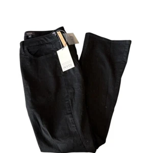 NYDJ Barbara Bootcut Black Jeans - Picture 1 of 6