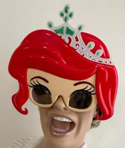 Red Head Disney Princess 1/2 Costume Mask Glasses - Picture 1 of 2