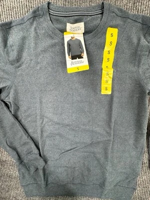 Boston Traders Sweater Men's Small Blue Crewneck Pullover Long Sleeve New - Image 1 of 4