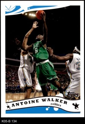 2005 Topps #134 Antoine Walker Celtics Kentucky 8 - NM/MT - Image 1 of 2