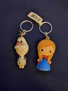 Frozen Anna & Olaf 3D Figural Monogram keychains - Picture 1 of 2