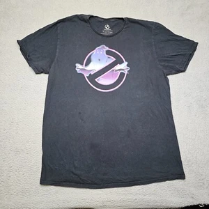 Ghost Busters Shirt Mens 2XL Black Short Sleeve Graphic Tee Movies 90s - Picture 1 of 16