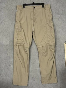 Pantalones de Senderismo Hi-Tec para Hombre Talla 2XL Nailon Convertibles con Cremallera Piernas A Beige - Imagen 1 de 12