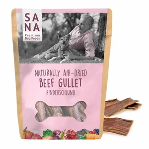 Rinderschlund für Hunde 350g Flach getrocknet Naturkausnack BARF Hundefutter - Picture 1 of 2