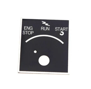 Nuevo OEM HUMVEE Placa de arranque de encendido Humvee M998 encendido con etiqueta Metal 3M - Imagen 1 de 1