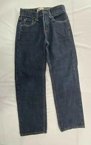 Levis Boys 550 Relaxed Denim Jeans 12 Slim W24xL26 Blue 100% Cotton - Imagen 1 de 11