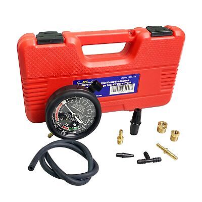 HFS(R) Carburetor Carb Valve Fuel Pump Pressure & Vacuum Tester Gauge Test Kit • 18.77£