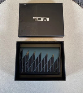 Tumi Alpha Multi Window Card Case Wallet Dark Green - Picture 1 of 9