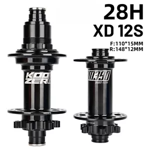 BOOST 28 Hole Mountain Bike Disc Brake Hub 6 Claw 141*10MM 148*12MM Thru Axle - Picture 1 of 34