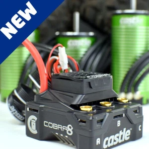 NEW Castle Creations Cobra 8 25.2V Waterproof ESC with 1515 - 2200Kv V2 - Picture 1 of 2