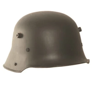 WW I Stahlhelm M16 mit Leder-Innenteil Deutsche Schutzhelm - Bild 1 von 2