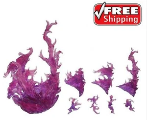  EFFECT BURNING FLAME Purple D-Art Figma Kamen Rider gundam 1/12 figure hot toys - Picture 1 of 2