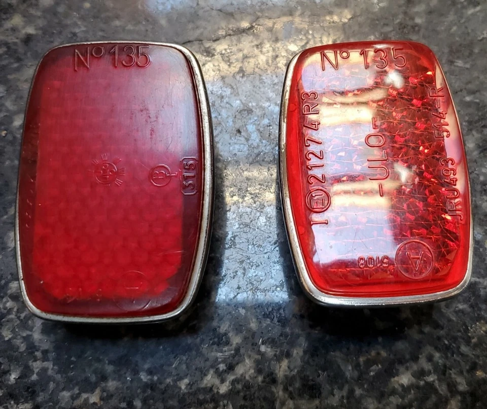 Mercedes 190SL reflector set  ULO 135 and K 11246 W121 300SL roadster W198 PAIR - Image 1 of 4