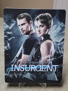 Insurgent 3D Blu-ray/Bluray/Dvd Steelbook w/ j-card & clear bag 2015 - Picture 1 of 7