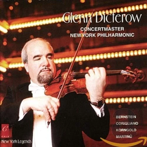 GLEN / N Y PHILHARMONIC DICTEROW - Concertmaster - CD - **Mint Condition** - Image 1 of 1