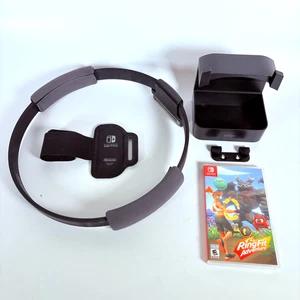 Ring Fit Adventure Hoop Fitness Spiel Set (Nintendo Switch, 2019) Bundle mit Halterung - Bild 1 von 14